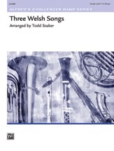 Three Welsh Songs Concert Band sheet music cover